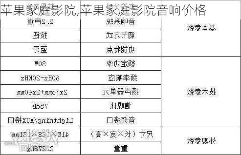 苹果家庭影院,苹果家庭影院音响价格