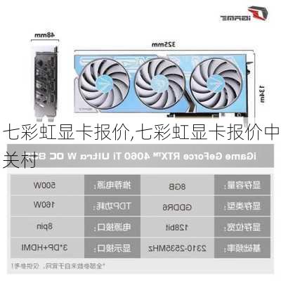 七彩虹显卡报价,七彩虹显卡报价中关村