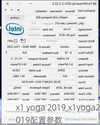 x1 yoga 2019,x1yoga2019配置参数