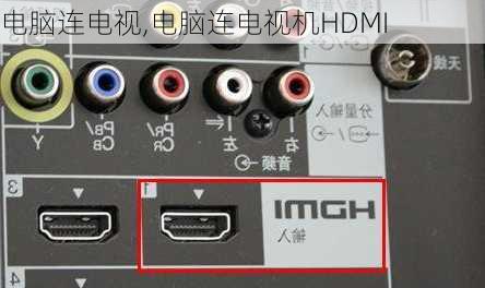 电脑连电视,电脑连电视机HDMI