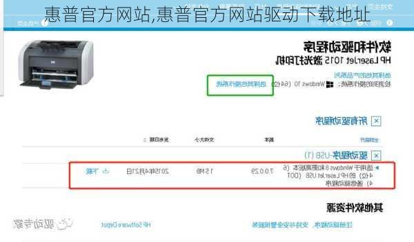 惠普官方网站,惠普官方网站驱动下载地址