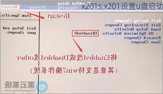 x201s,x201设置u盘启动